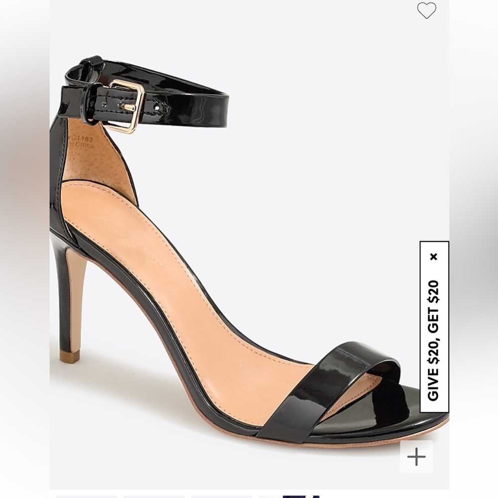 ✨3/$20 BUNDLE✨J. CREW | Patent High Heel Sandals
